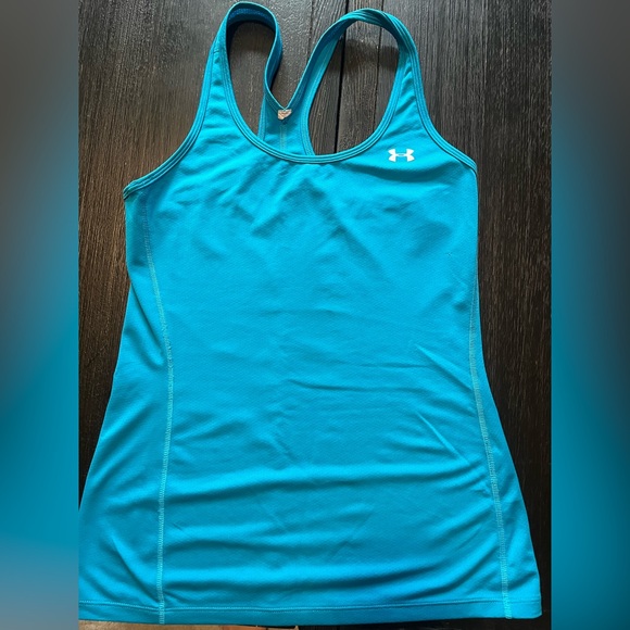 Under Armour Teal and Hot Pink Workout tank tops - Picture 7 of 11